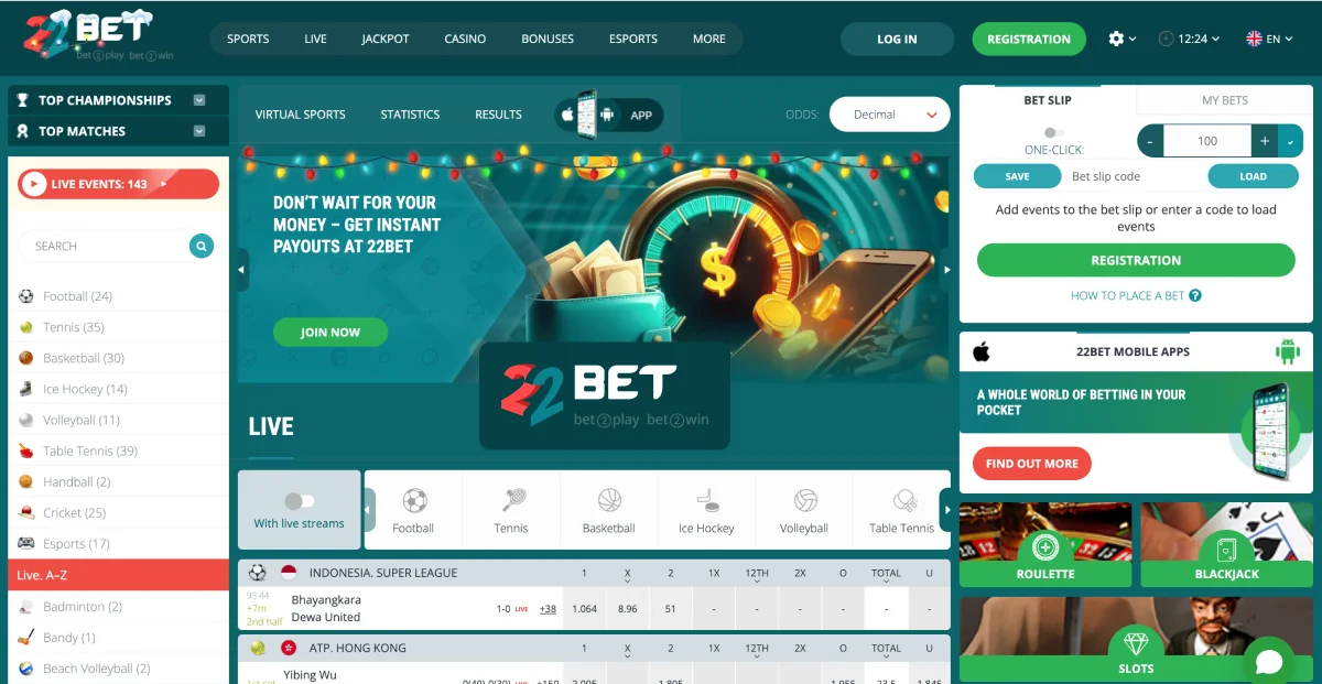 22Bet sitio 22Bet sitio